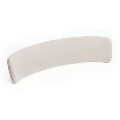 Coussin de dos chaise Lacrima - Donato en all weather sunbrella® luxe savane white