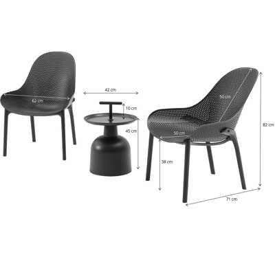 Skylo balkonset - -  en  - 2 personen