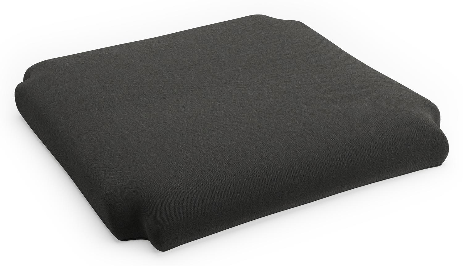 Coussin de chaise Amaro en all weather sunbrella luxe natte sooty