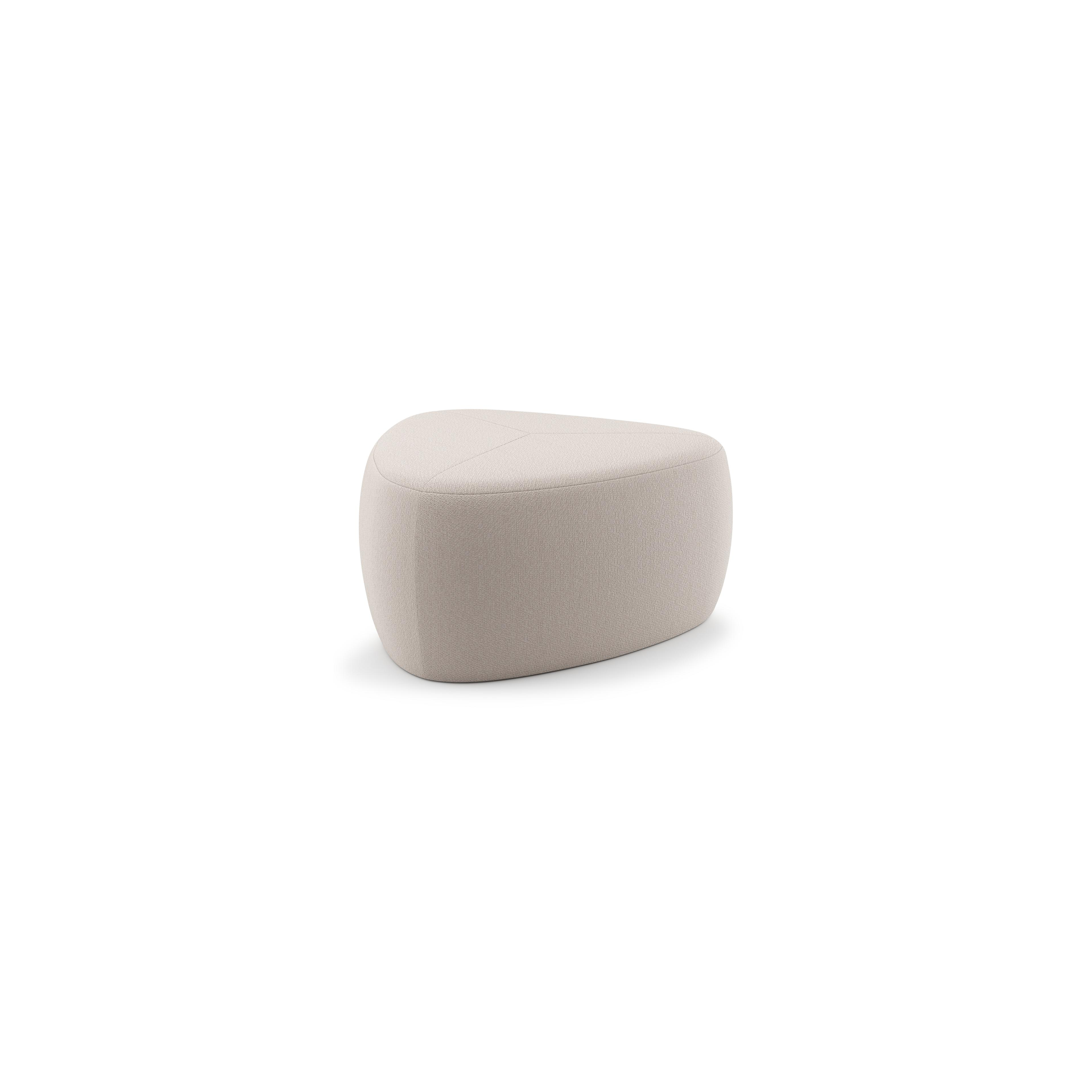 Pouf Masso en all weather sunbrella luxe wander pilat - Lrg. 60 x Prof. 60 x Haut. 35 cm