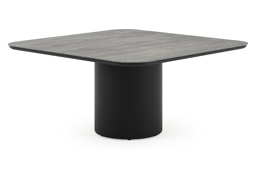 Afgerond vierkant - L 148 x B 148 x H 73.5 cm