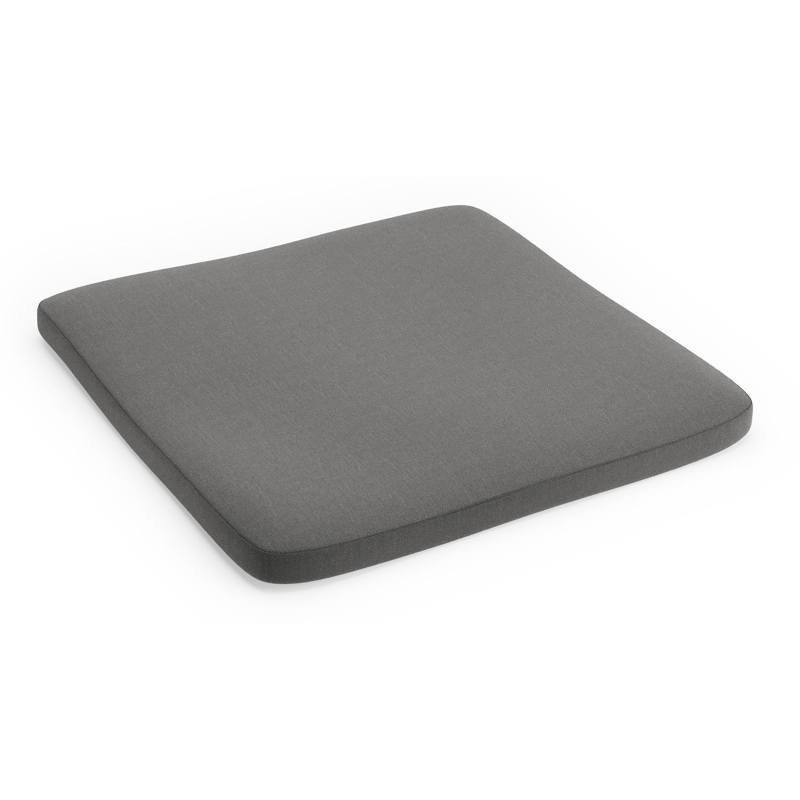 Coussin de chaise Como en corde en all weather sunbrella® luxe natte charcoal chine