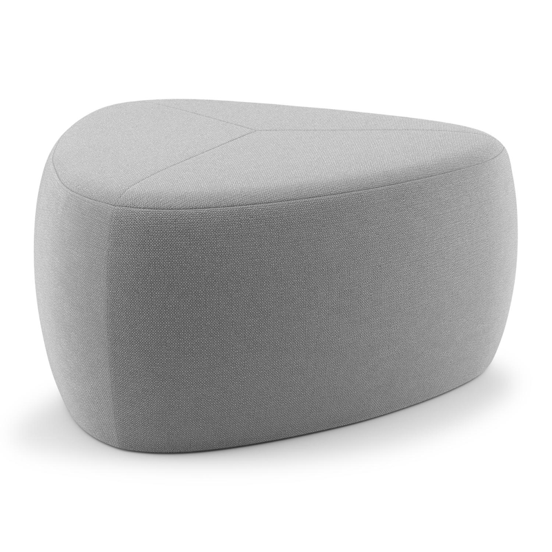 Masso lounge poef in savane grey all weather sunbrella® luxe - B 60 x D 60 x H 35 cm