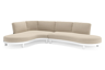 Chaise longue rechts + 2-zit organisch