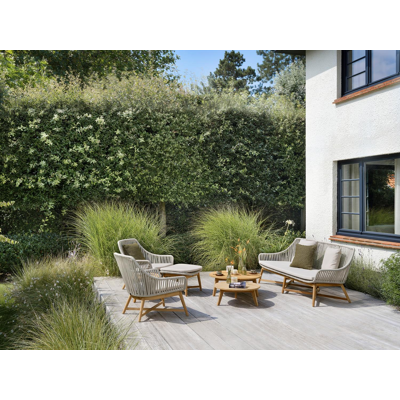 Cosito loungetafel in teak - Dia. 65 x H 25 cm