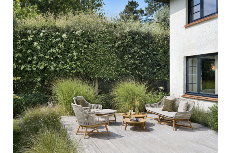 Cosito loungetafel in teak - Dia. 65 x H 25 cm