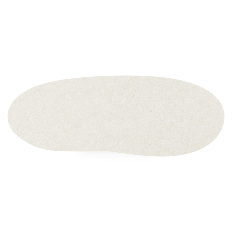 Organo tuintafel organisch in zwart aluminium en volkeramiek  shilin - L 320 x B 120 x H 74 cm