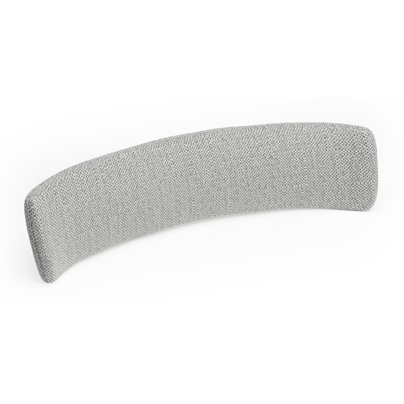 Coussin de dos chaise Lacrima - Donato en all weather sunbrella® luxe savane nimbus