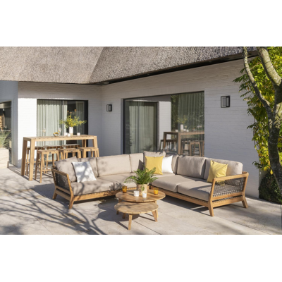 Cosito loungetafel in teak - Dia. 65 x H 25 cm