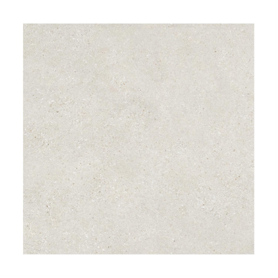 Cesano tuintafel in wit aluminium en volkeramiek shilin - L 148 x B 148 x H 74,5 cm