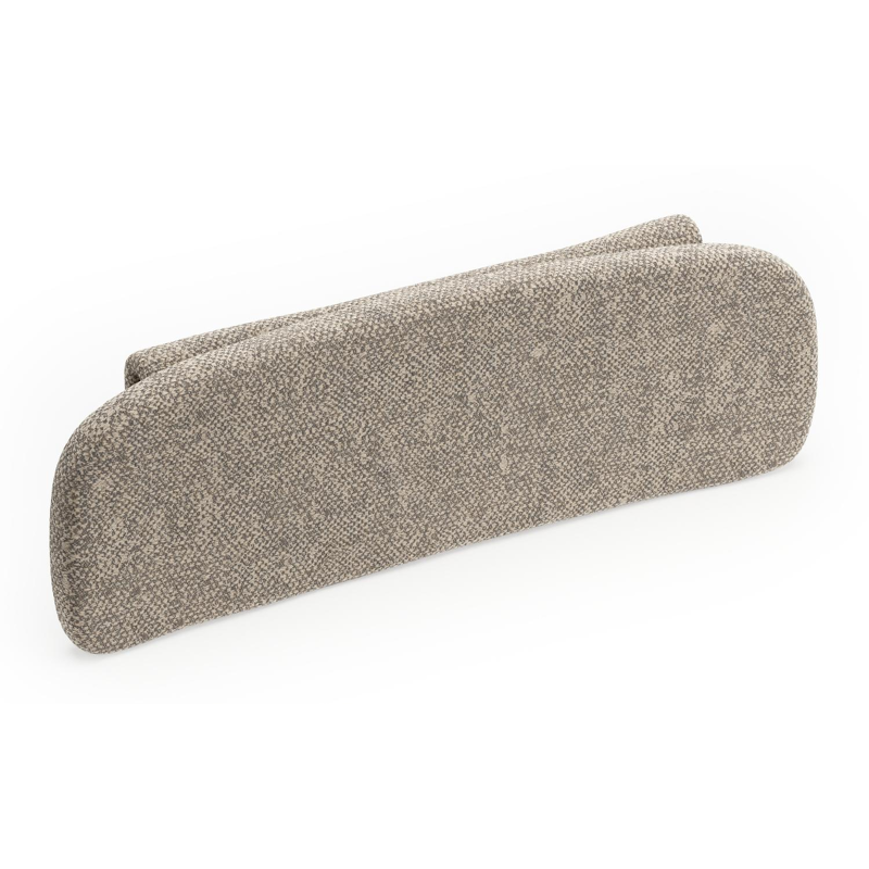 Coussin de chaise (dos) Levanzo en all weather sunbrella® luxe chartres pewter