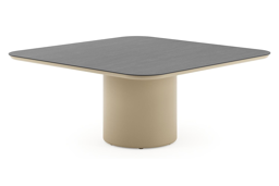 Afgerond vierkant - L 148 x B 148 x H 61 cm