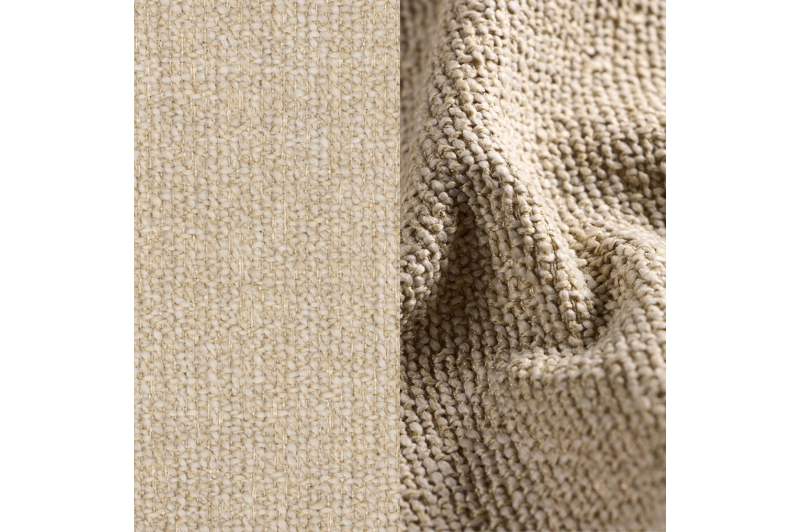 Orso verstelbaar ligbed in teak met marbella sand all weather Cosytica kussen