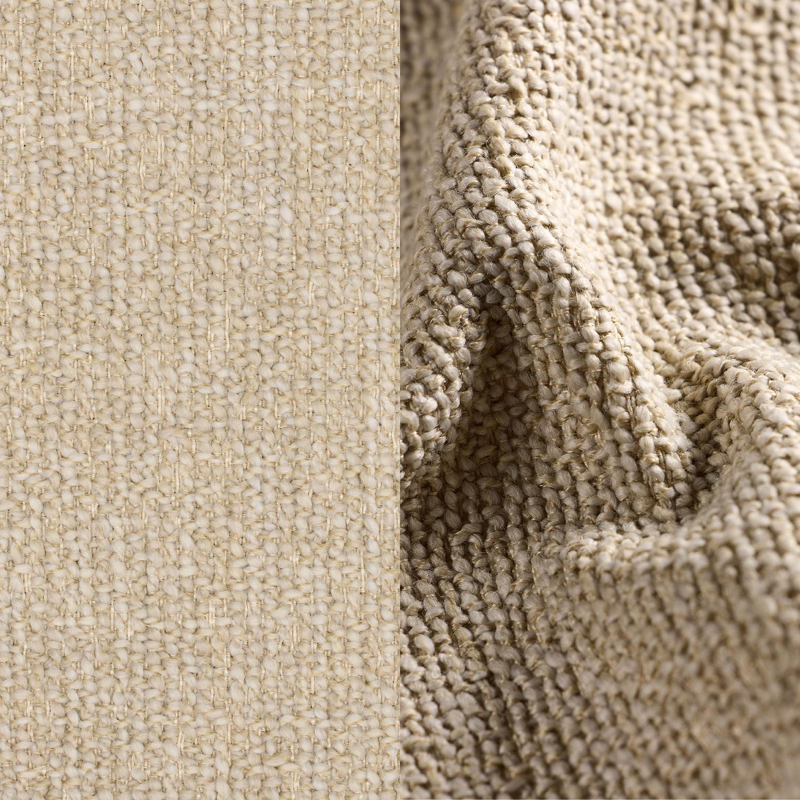 Donato loungestoel in groen aluminium met all weather cosytica Marbella Sand kussen