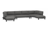 chaise longue - 2-zit - chaise longue