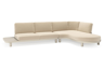Chaise longue links + 2-zit