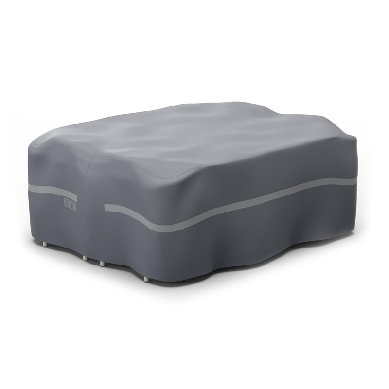 Housse de protection pour table de jardin Amico carré arrondi - Lg. 148 x Lrg. 148 x Haut. 73,5 cm