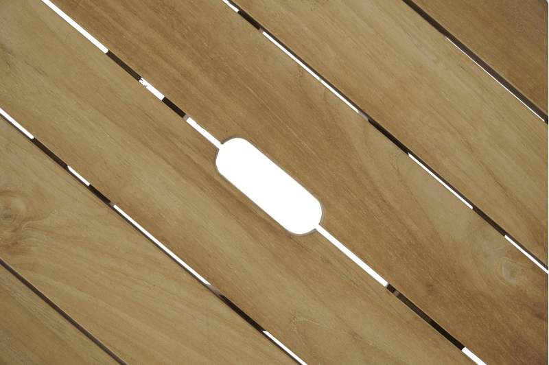 Cosito bijzettafel in teak - Dia. 45 x H 35 cm