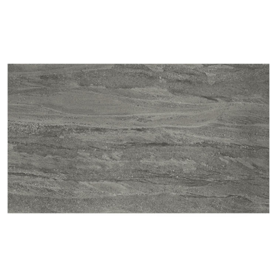 Como loungetafel rechthoekig in wit aluminium en volkeramiek Aspen Grey - L 140 x B 80 x H 20 cm