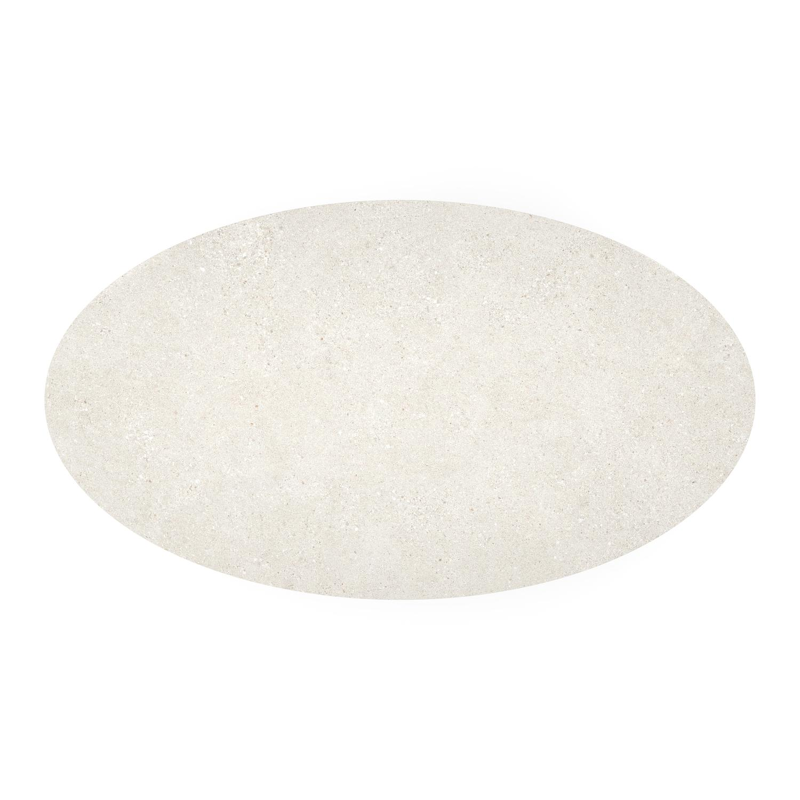 Fano tuintafel in zwart aluminium en volkeramiek shilin - L 240 x B 135 x H 75 cm