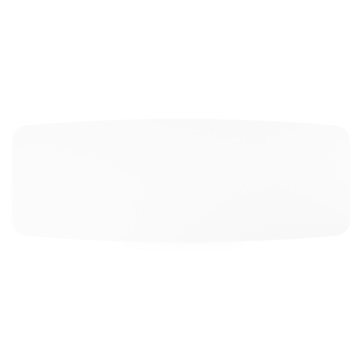 Donato tuintafel in wit aluminium en volkeramiek arctic white - L 315 x B 115 x H 74 cm