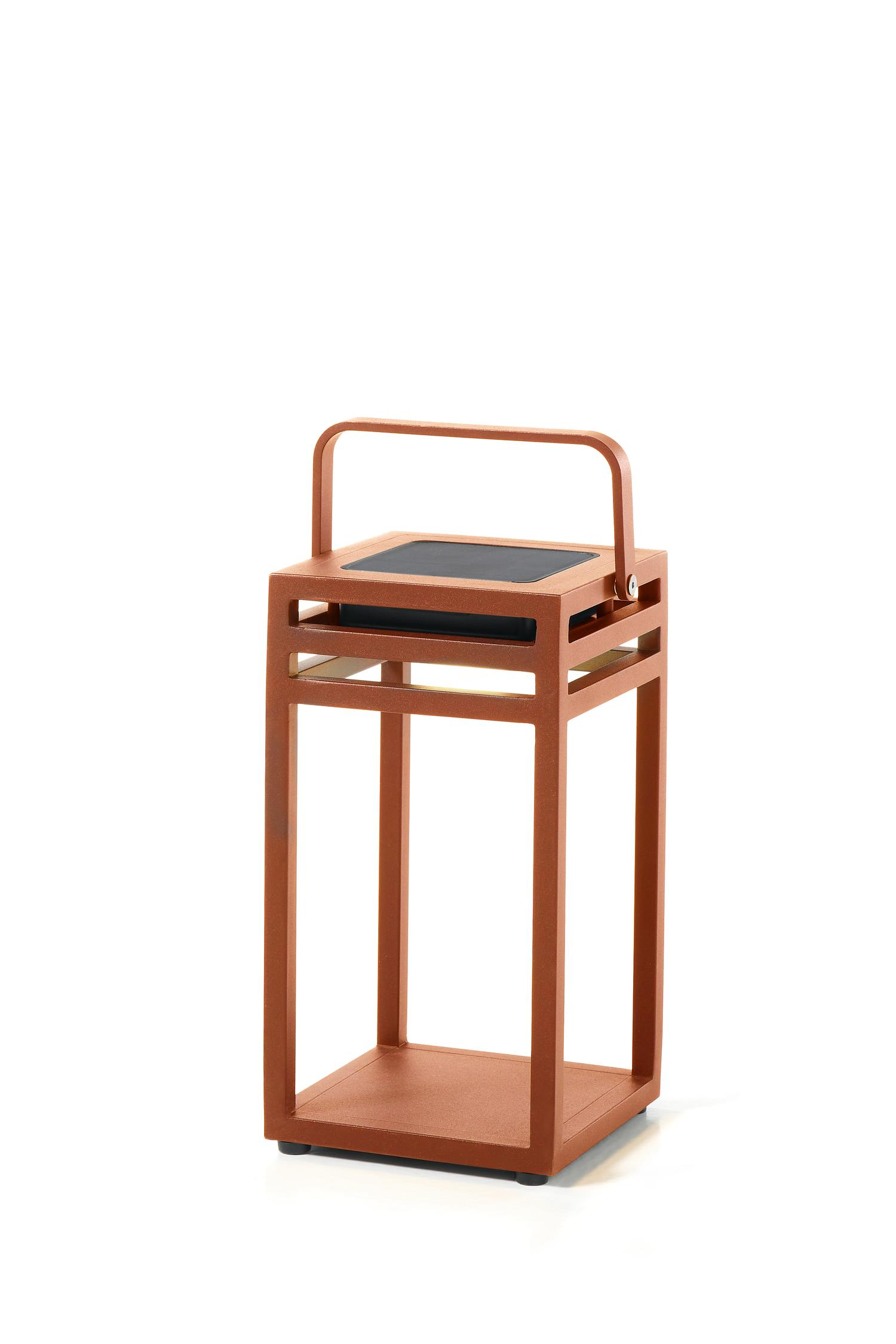 Vesper lamp roestbruin 28 cm