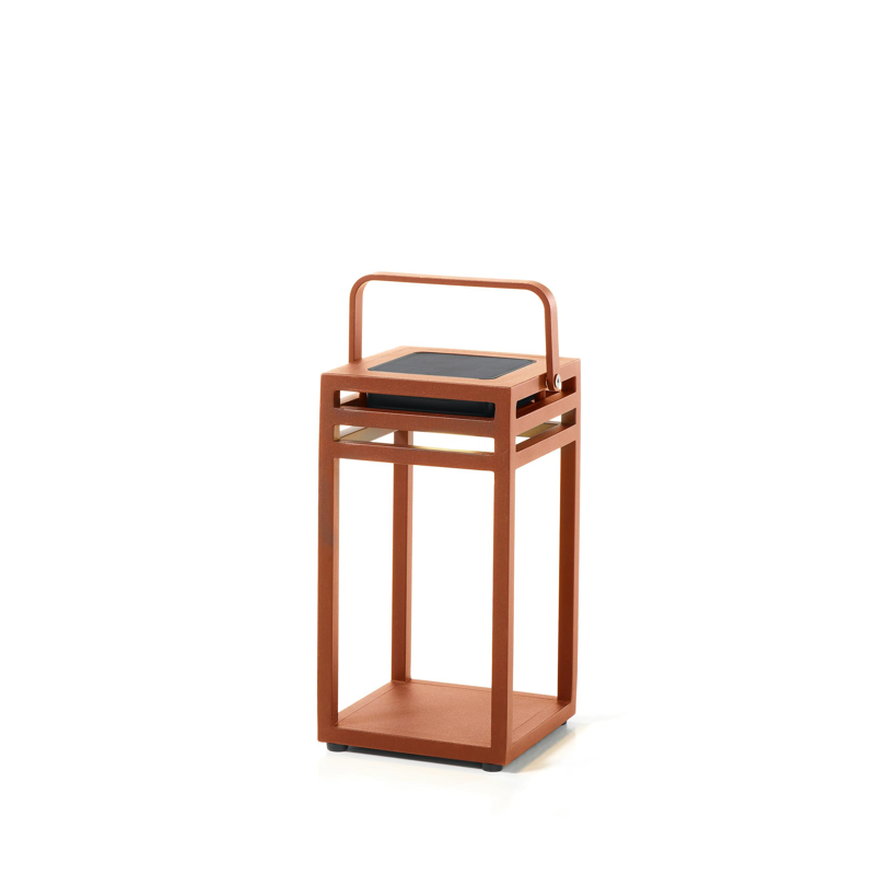 Lampe d'extérieur Vesper brun rouille 28 cm