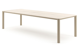 Rechthoekig afgerond - L 290 x B 110 x H 75 cm