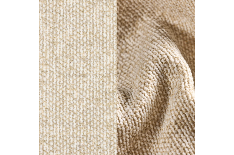 Donato lounge poef in wit aluminium met All Weather Cosytica Marbella Ecru kussen