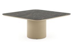 Afgerond vierkant - L 148 x B 148 x H 61 cm