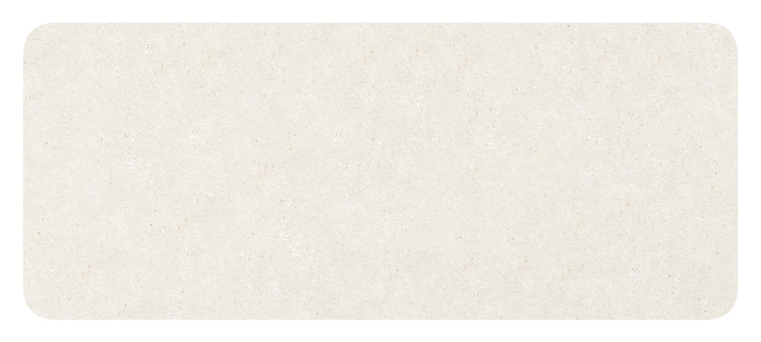 Table de jardin Orso rectangulaire arrondi en aluminium beige et céramique pleine Shilin - Lg. 240 x Lrg. 100 x Haut. 74.5 cm