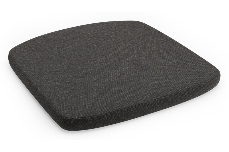 Berga stoelkussen in weather+ softtouch zwart