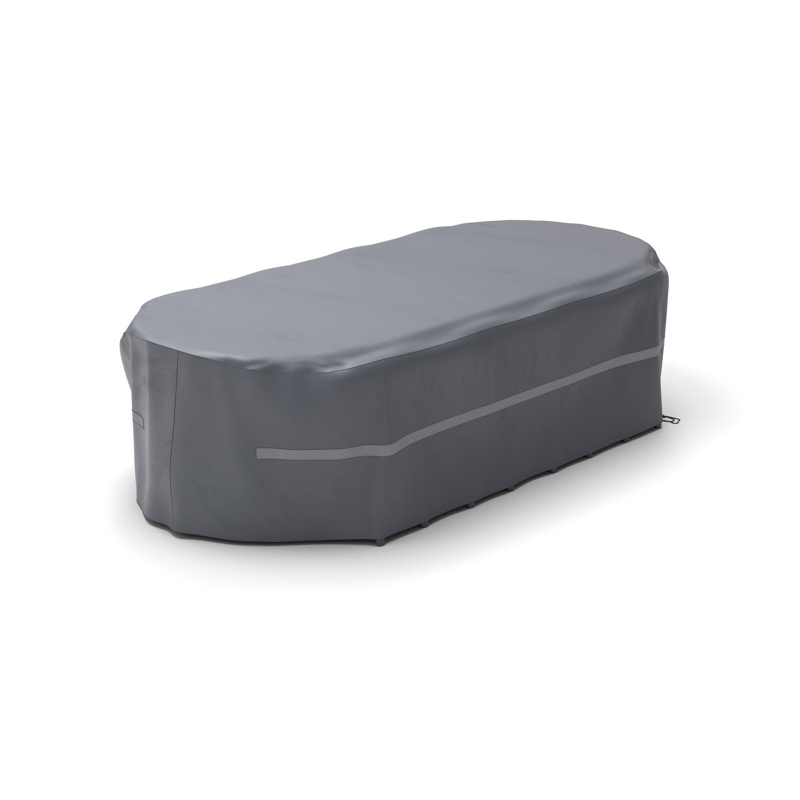 Beschermhoes voor ovale tuintafel 300 x 110 cm