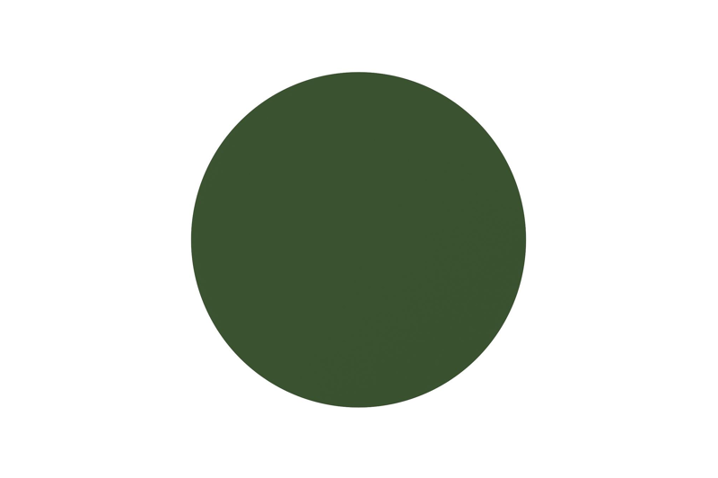 Fano tuintafel rond in groen aluminium - Dia. 85 x H 75 cm