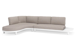 Chaise longue rechts + 2-zit
