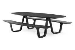 Lg. 240 x Lrg. 181 x Haut. 72 cm
