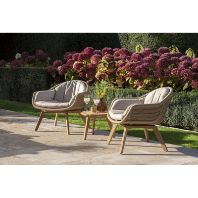 Pagino luxe loungezetelkussen  in all weather sunbrella® luxe savane coconut