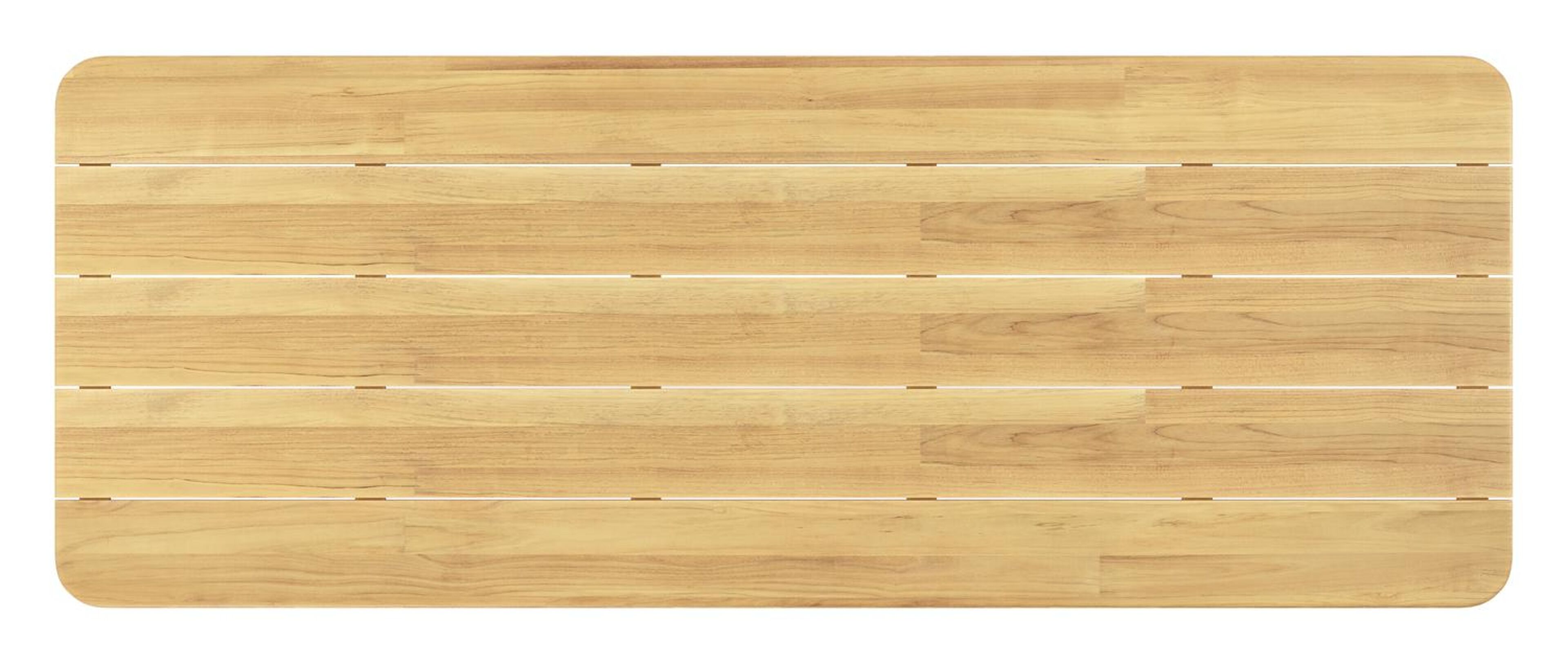 Orso tuintafel rechthoekig afgerond in teak - L 290 x B 110 x H 75 cm