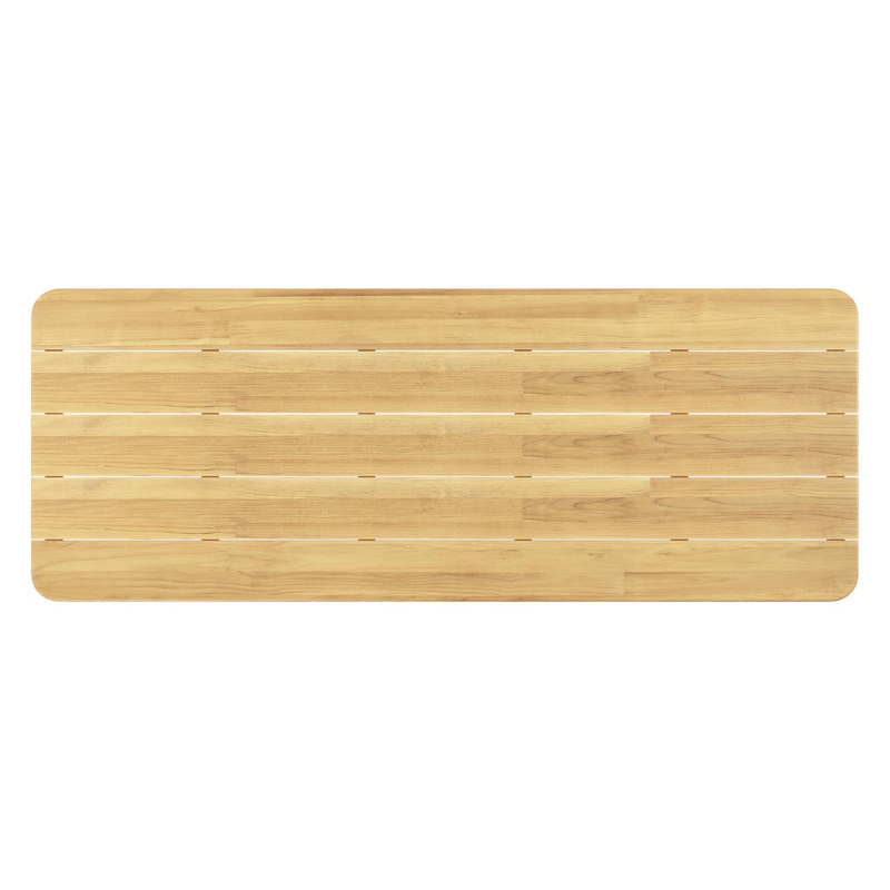 Orso tuintafel rechthoekig afgerond in teak - L 290 x B 110 x H 75 cm