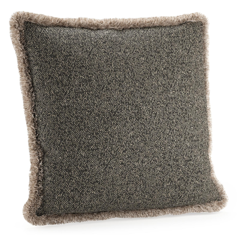 Sierkussen met franjes 55 x 55 cm in all weather cosytica marbella tunder