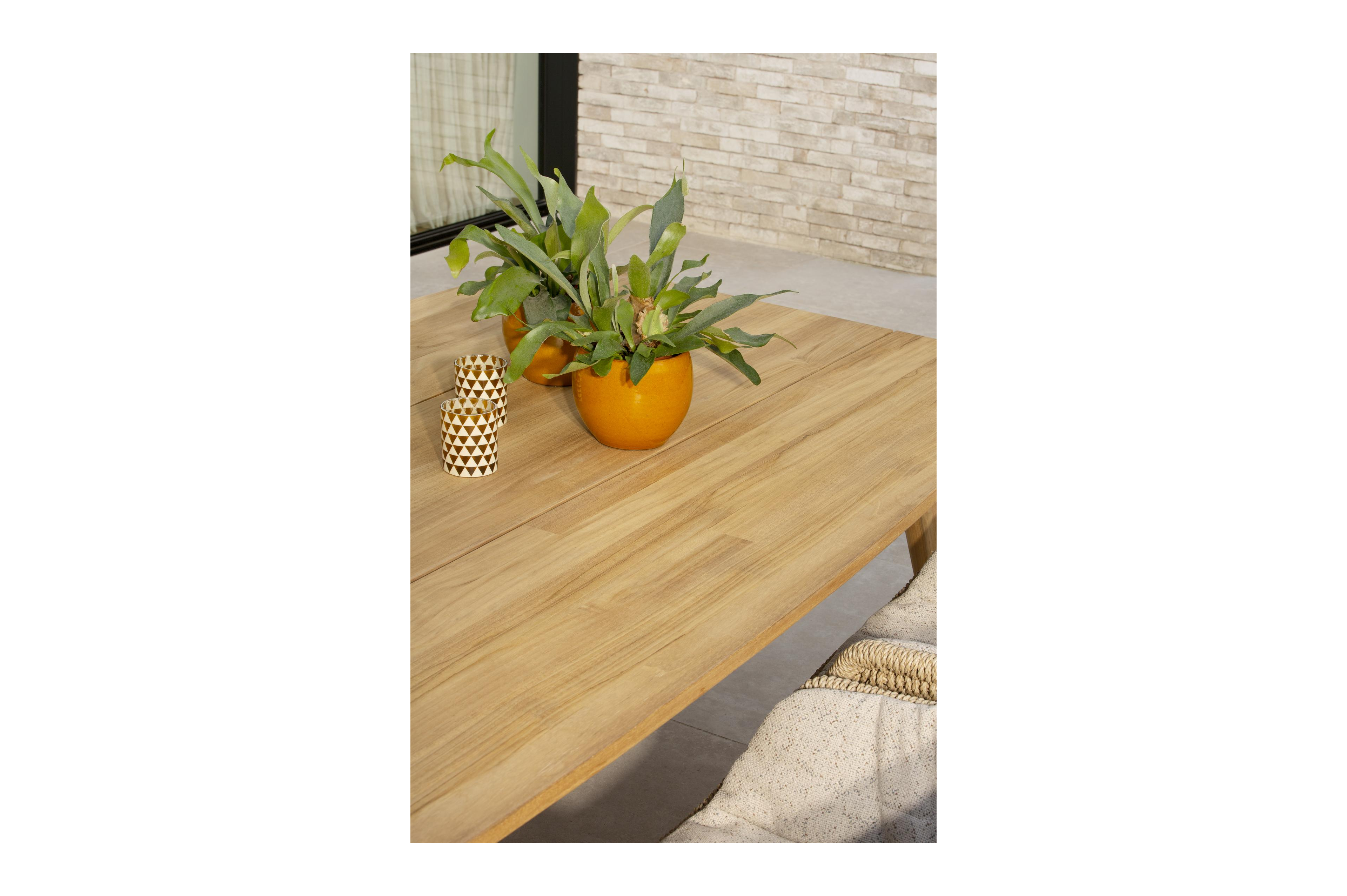 Lacrima tuintafel in teak - L 255 x B 115 x H 75 cm