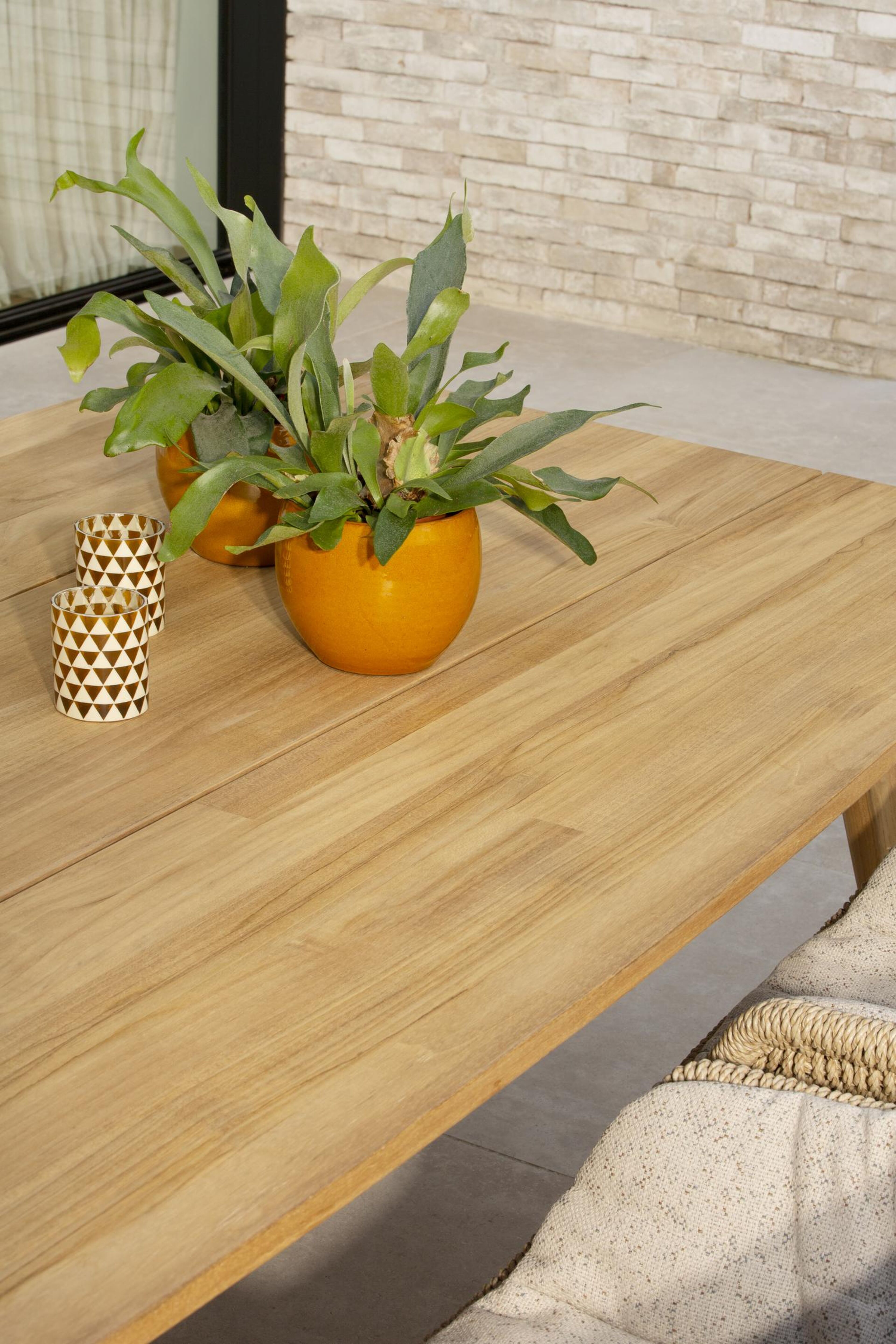 Lacrima tuintafel in teak - L 255 x B 115 x H 75 cm