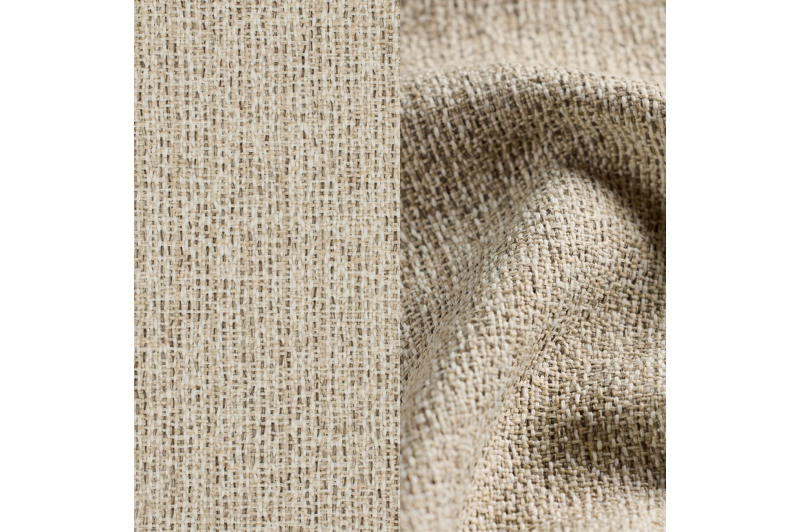 Donato loungehoek in beige aluminium met all weather cosytica Catania Sand kussen