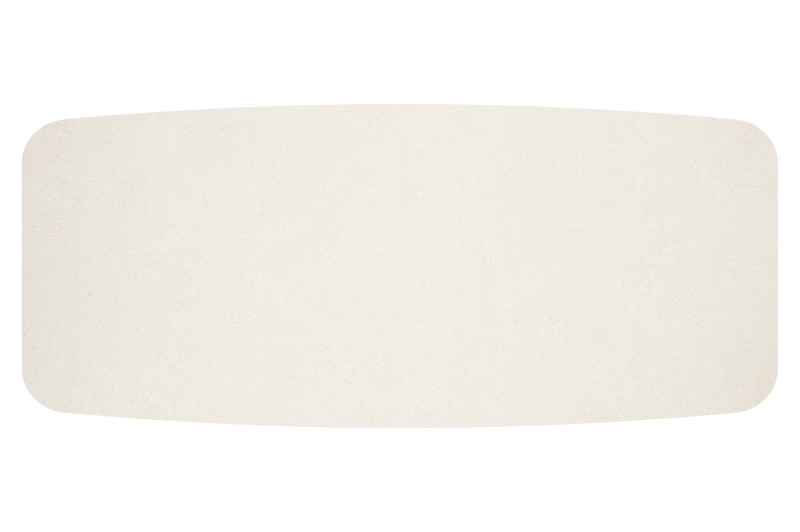 Mosa tuinset in beige aluminium en crema minerale sintered stone met 8 stapelbare Zamora tuinstoelen