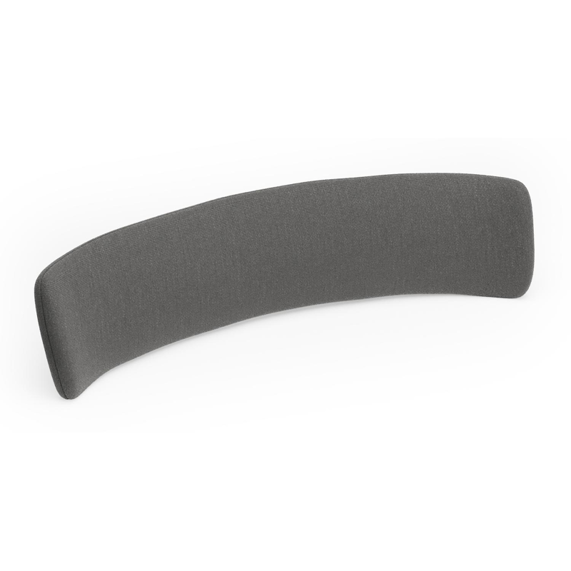 Rugkussen stoel Lacrima - Donato in all weather sunbrella® luxe natte charcoal chine