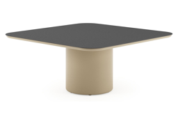 Afgerond vierkant - L 148 x B 148 x H 61 cm