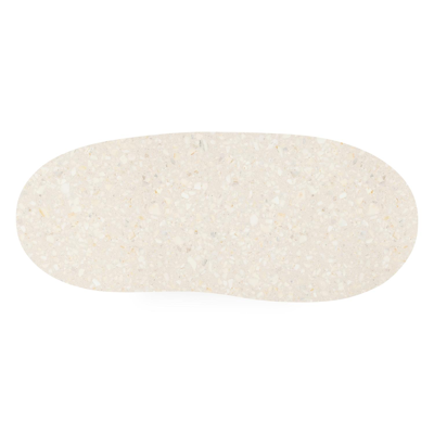 Organo tuintafel organisch in zwart aluminium en volkeramiek Retrostone - L 280 x B 120 x H 74 cm