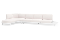 Chaise longue rechts + 3-zit