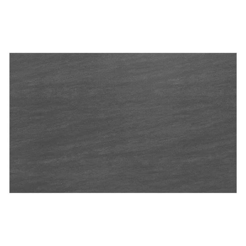 Nano tuintafel in zwart aluminium en volkeramiek basalt black - L 240 x B 148 x H 75 cm