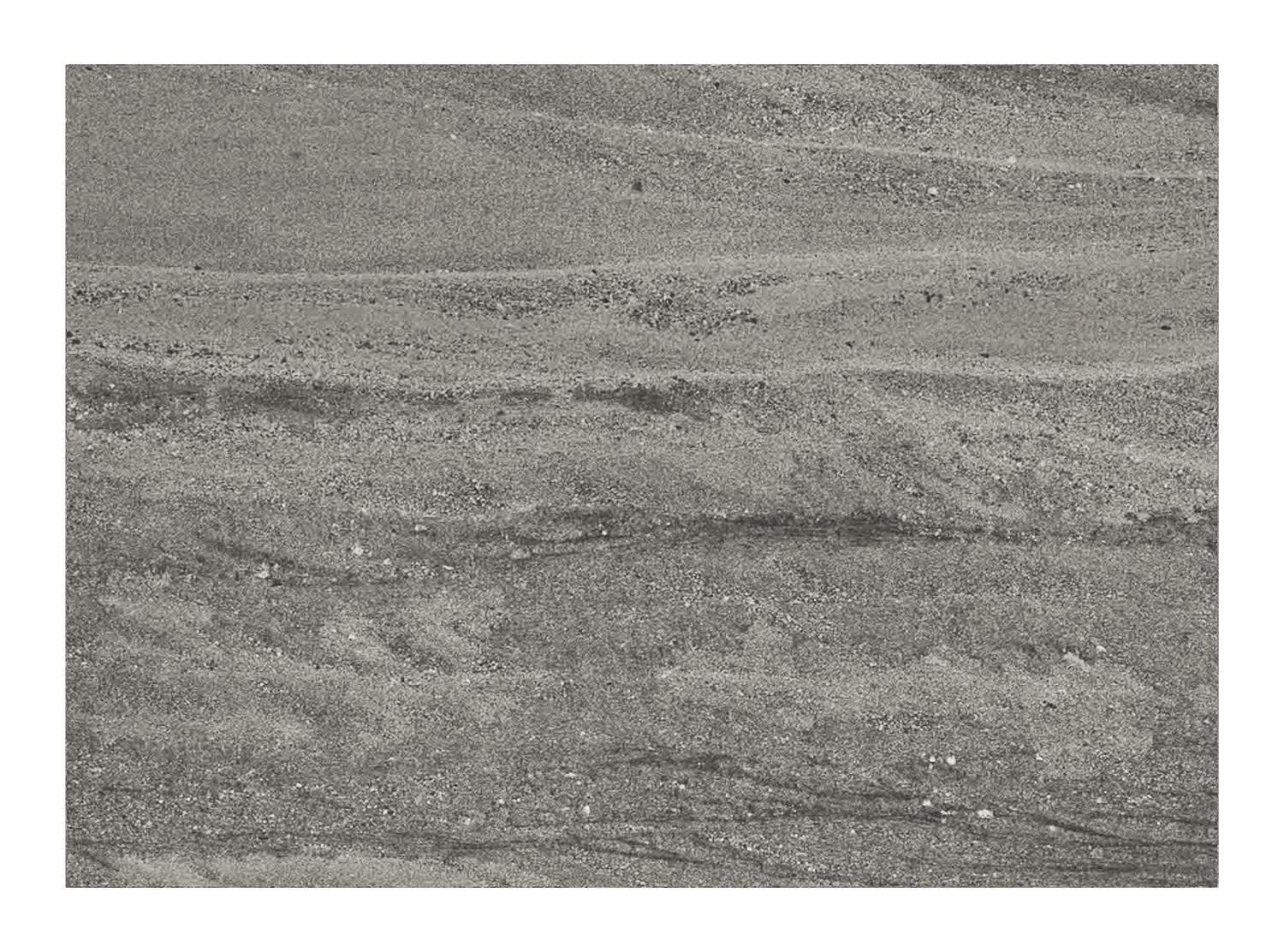 Cirello Pop up bijzettafel in zwart aluminium en aspen grey volkeramiek - L 70 x B 50 x H 66 cm